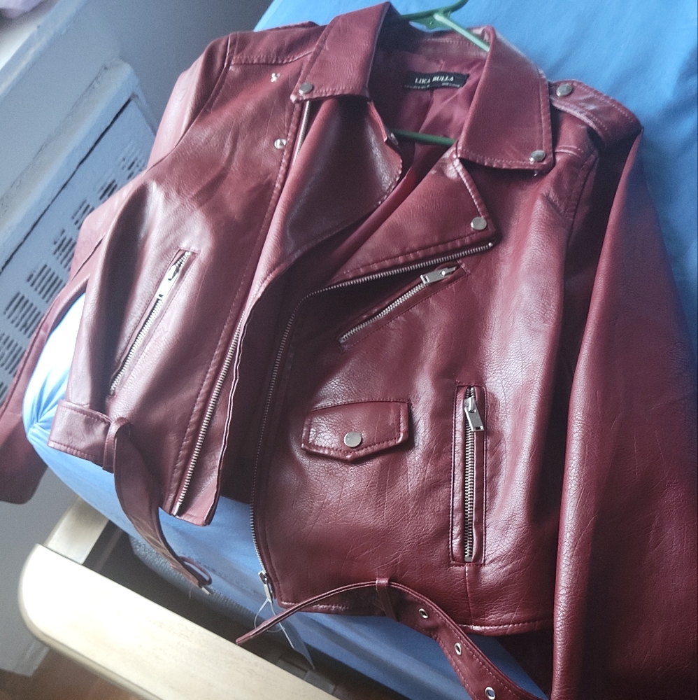 Faux Leather Jacket - Picture 6 of 8